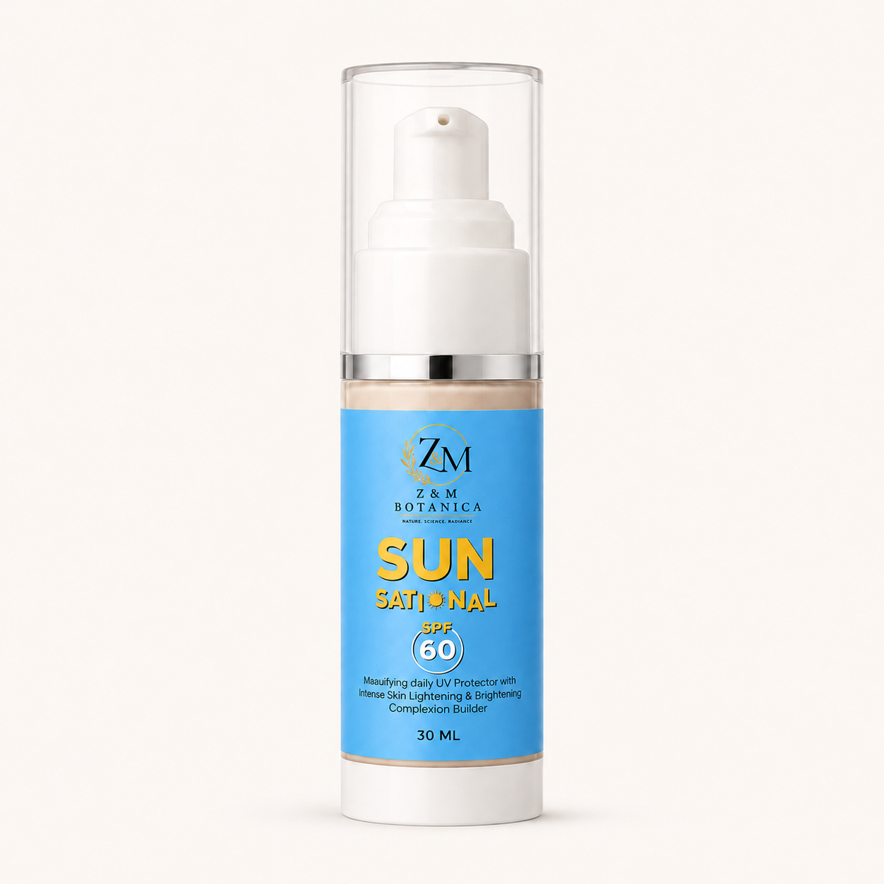 Z&M Botanica Sun Sational SPF 60 sunscreen 30ml